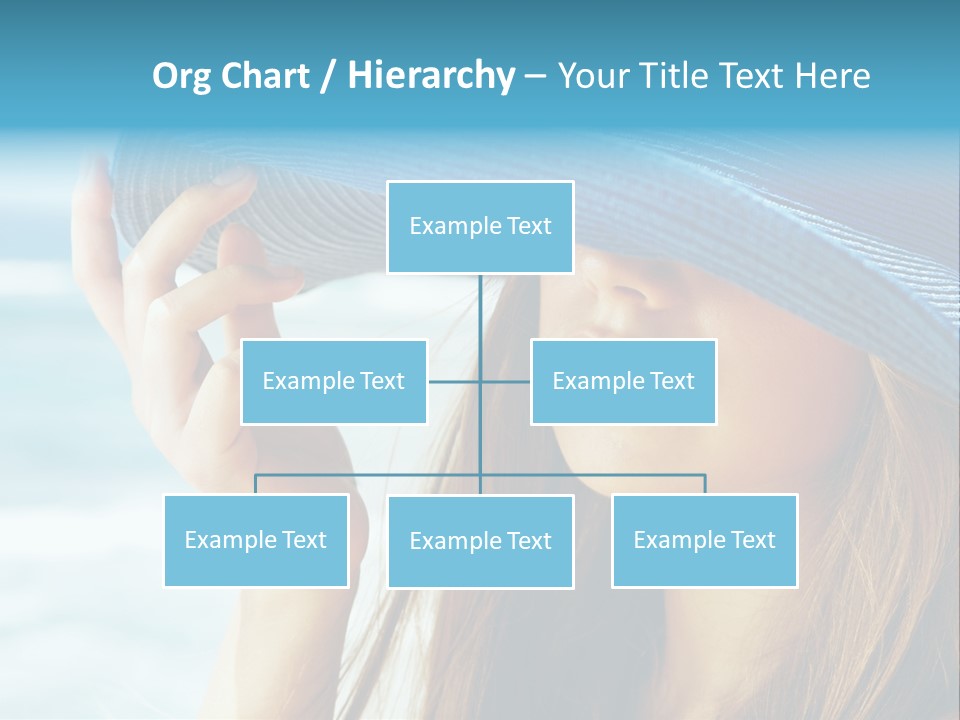 Beautiful Sea Glamour PowerPoint Template