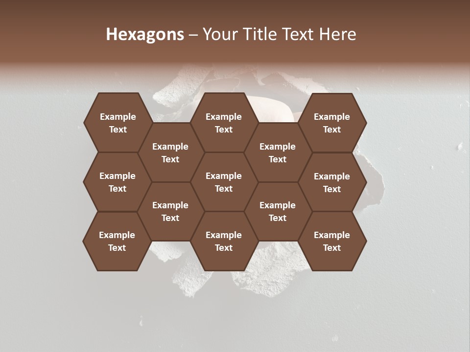 Thumb Knocking Strength PowerPoint Template