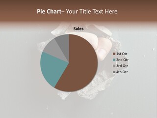 Thumb Knocking Strength PowerPoint Template