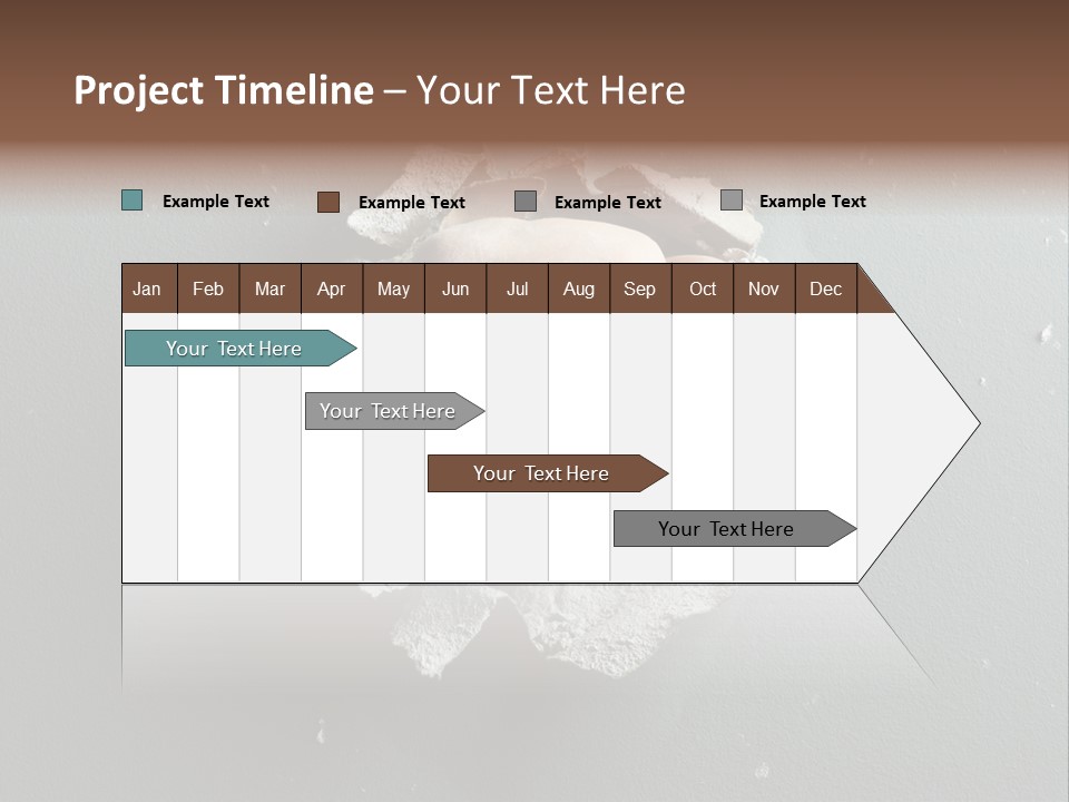 Thumb Knocking Strength PowerPoint Template