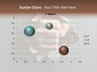 Thumb Knocking Strength PowerPoint Template