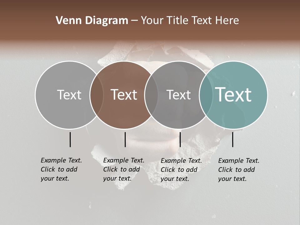 Thumb Knocking Strength PowerPoint Template