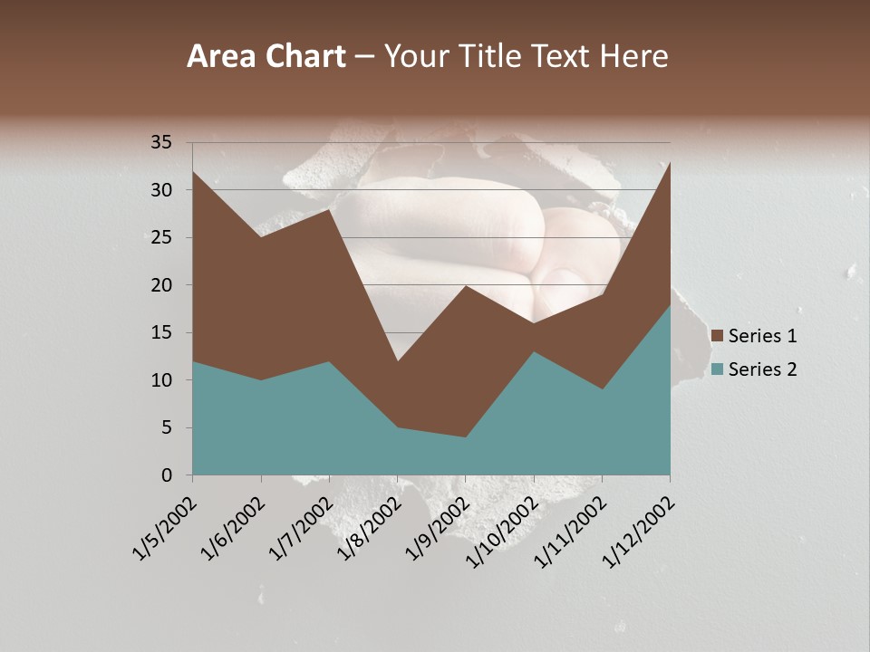 Thumb Knocking Strength PowerPoint Template