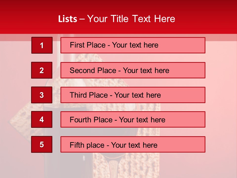 Copy Space Texture Culture PowerPoint Template