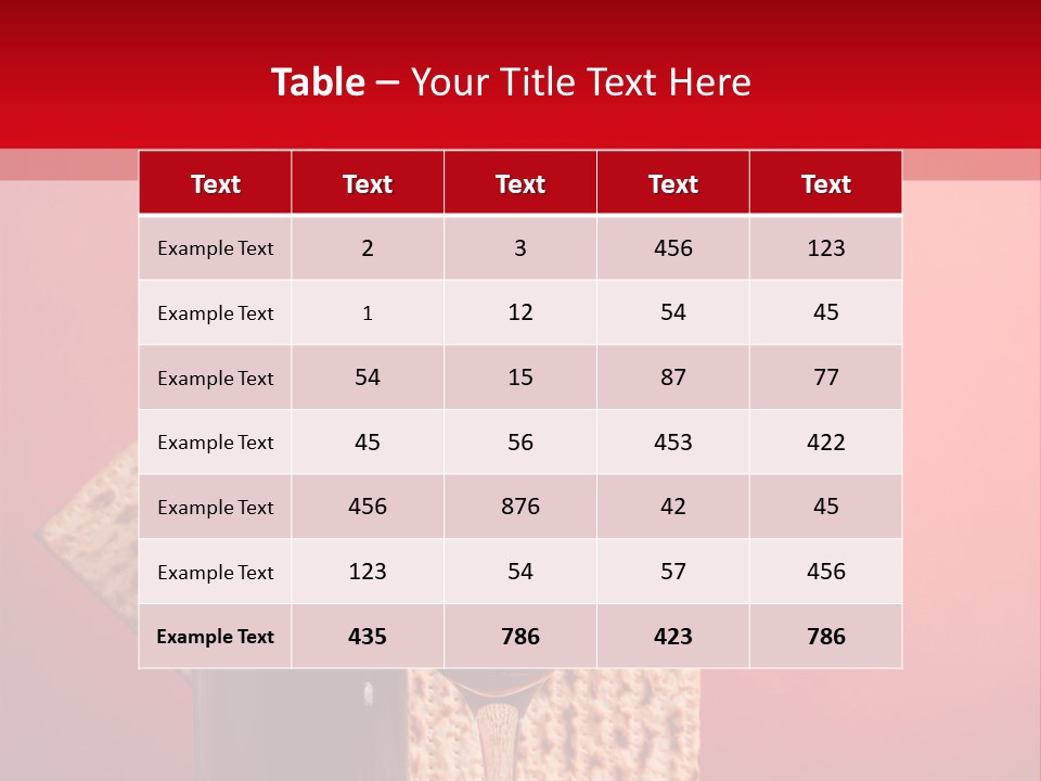 Copy Space Texture Culture PowerPoint Template