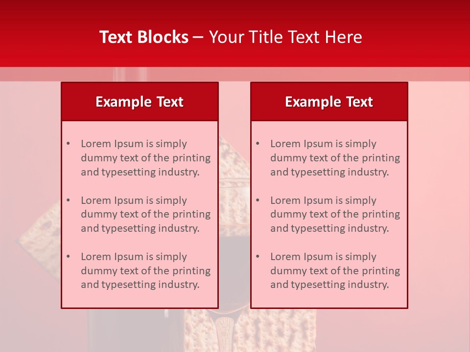Copy Space Texture Culture PowerPoint Template