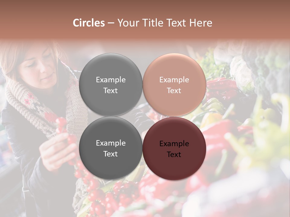 Market Nutrition Variety PowerPoint Template