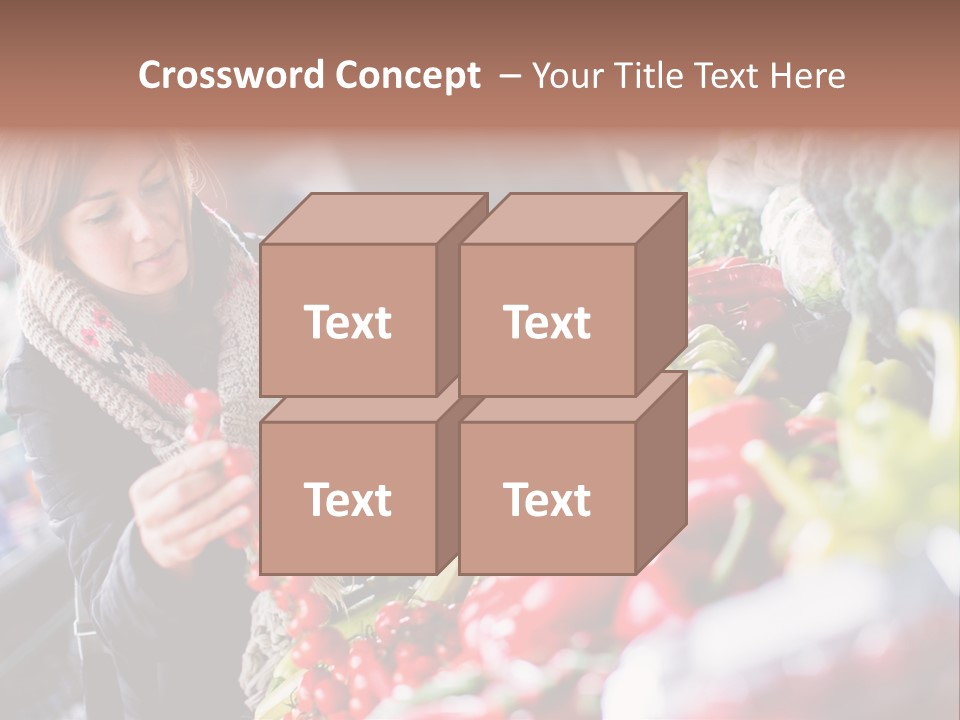 Market Nutrition Variety PowerPoint Template