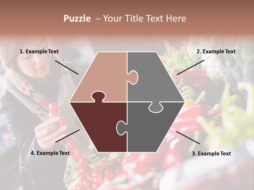 Market Nutrition Variety PowerPoint Template