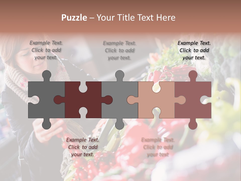 Market Nutrition Variety PowerPoint Template