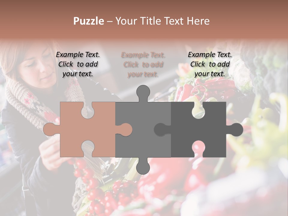 Market Nutrition Variety PowerPoint Template