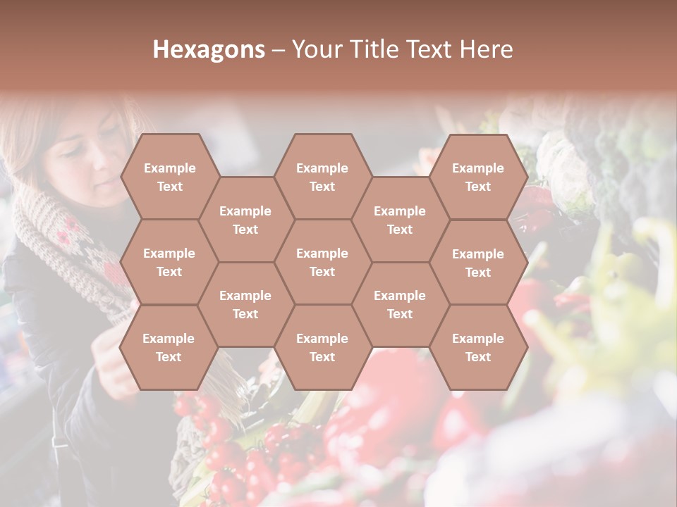 Market Nutrition Variety PowerPoint Template