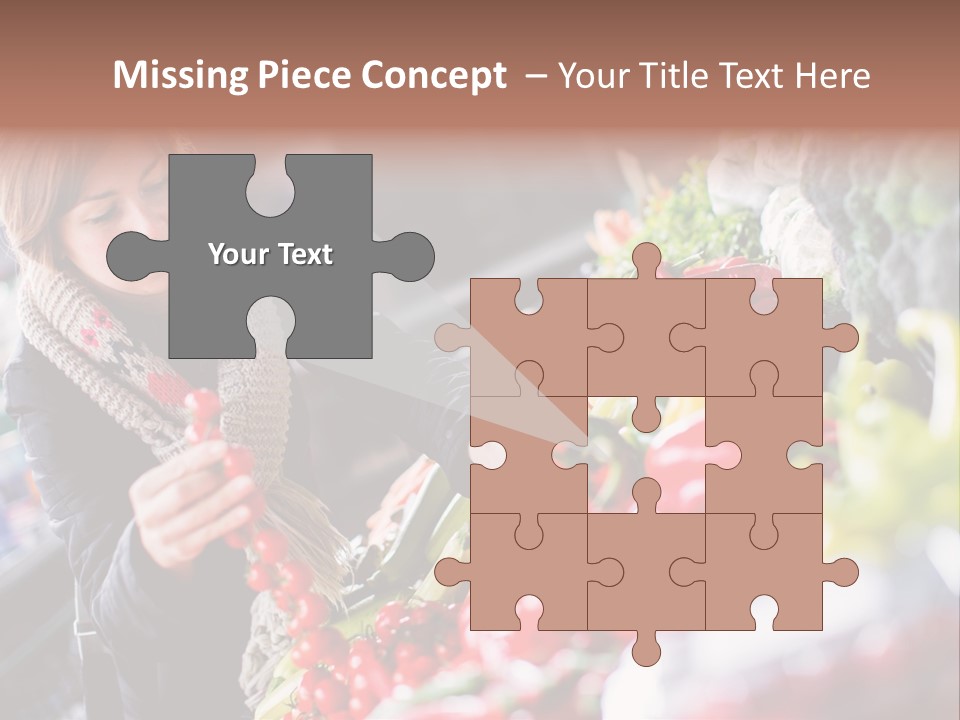 Market Nutrition Variety PowerPoint Template