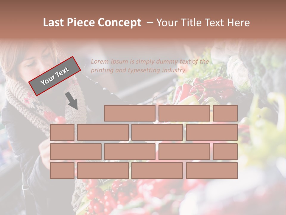 Market Nutrition Variety PowerPoint Template