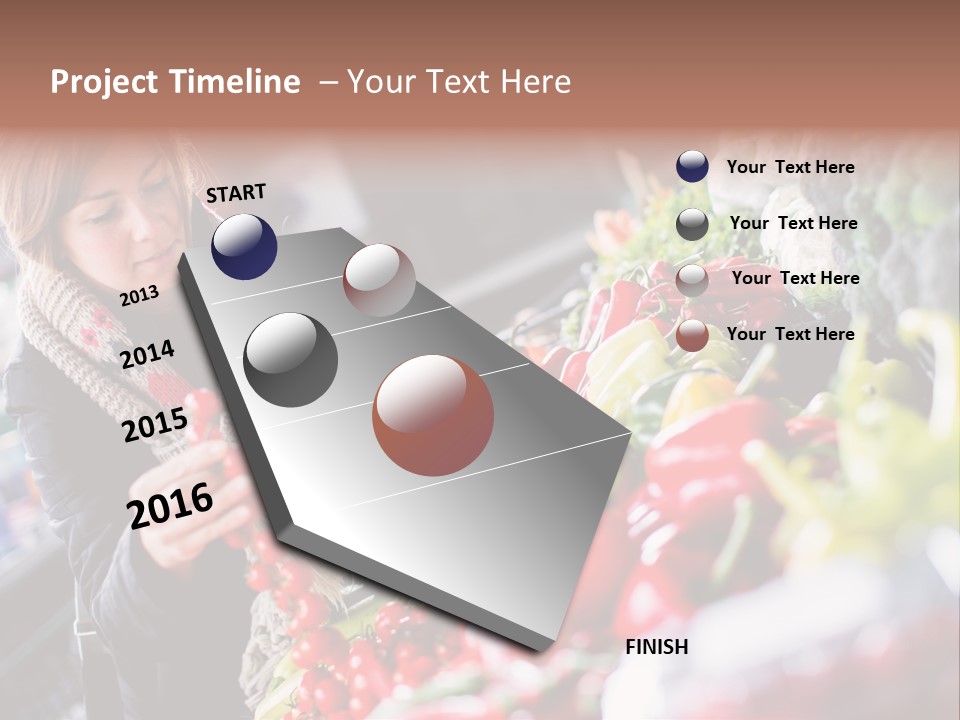 Market Nutrition Variety PowerPoint Template