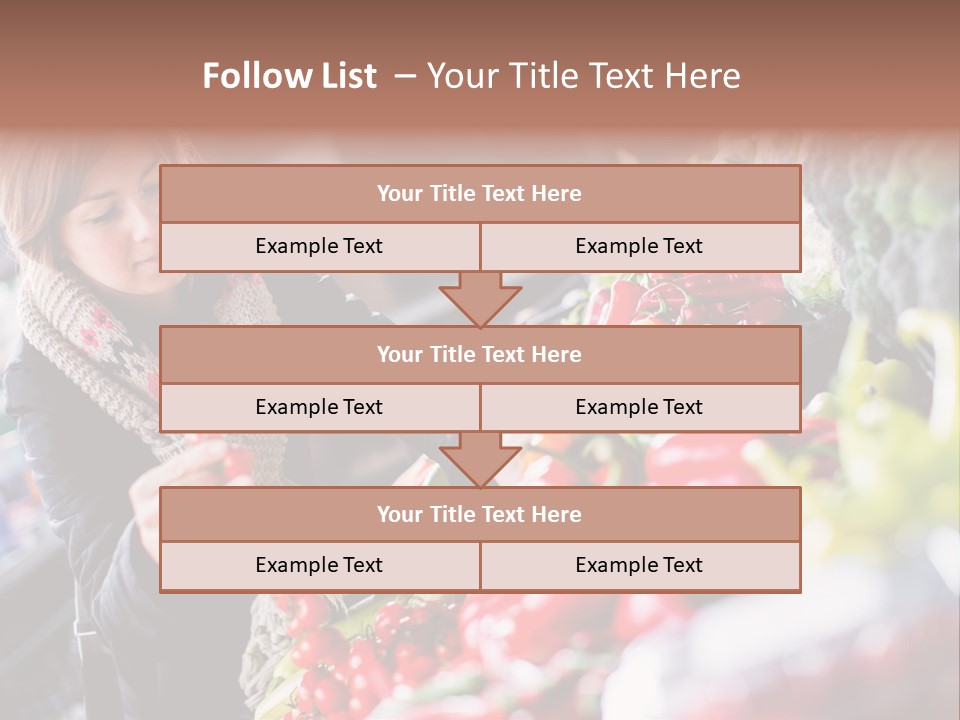 Market Nutrition Variety PowerPoint Template