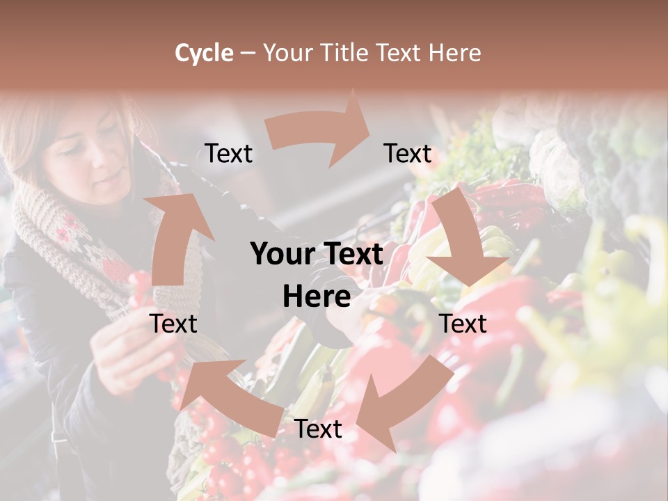 Market Nutrition Variety PowerPoint Template