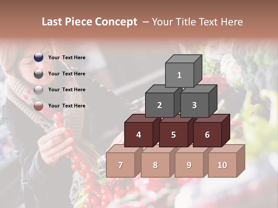 Market Nutrition Variety PowerPoint Template