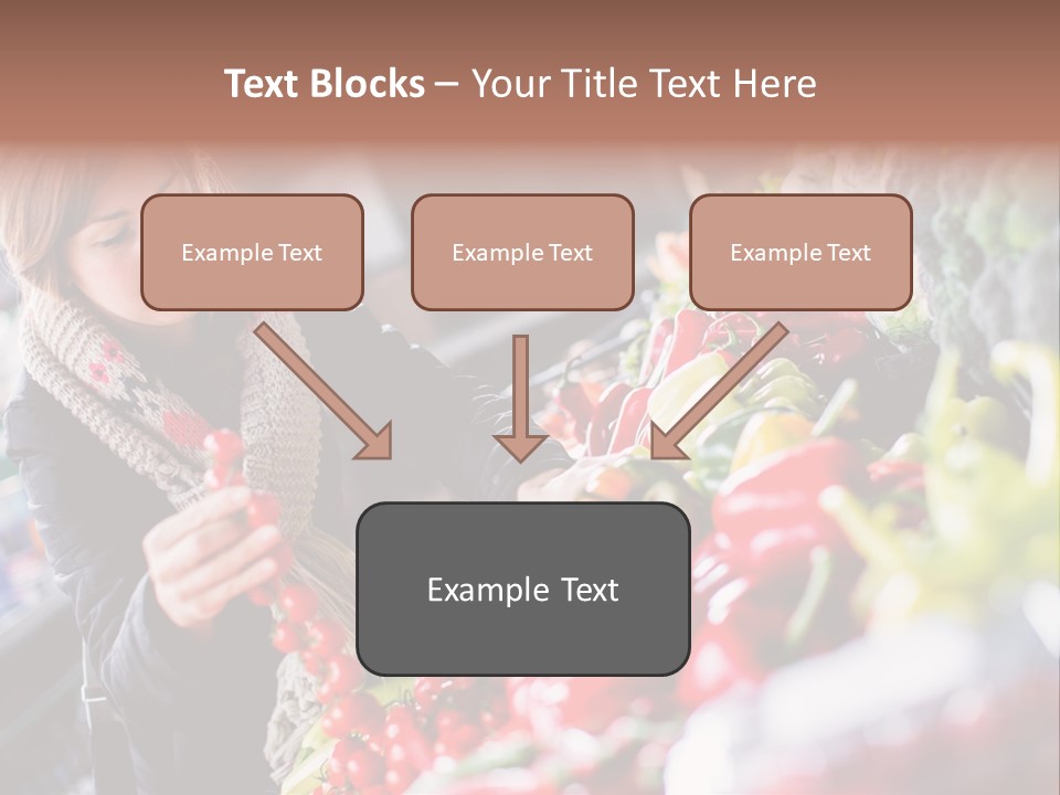Market Nutrition Variety PowerPoint Template