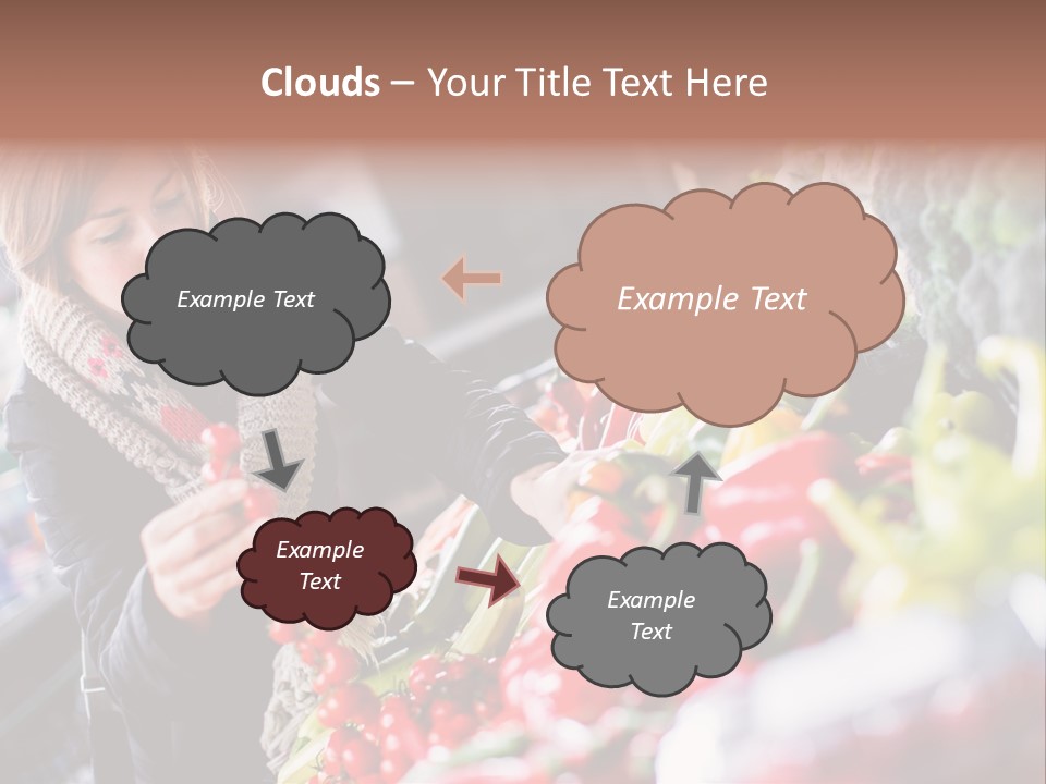 Market Nutrition Variety PowerPoint Template