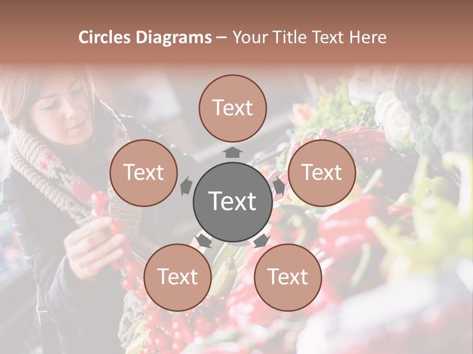 Market Nutrition Variety PowerPoint Template