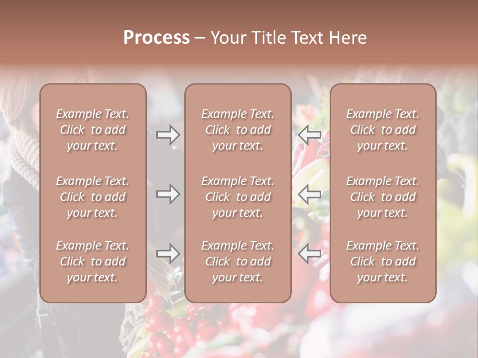 Market Nutrition Variety PowerPoint Template