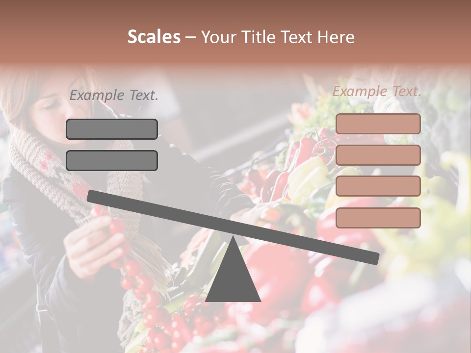Market Nutrition Variety PowerPoint Template