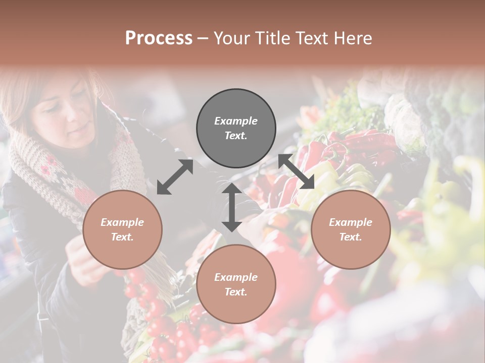 Market Nutrition Variety PowerPoint Template