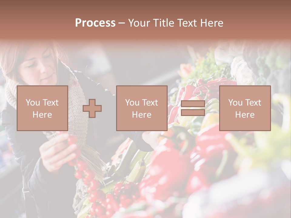 Market Nutrition Variety PowerPoint Template