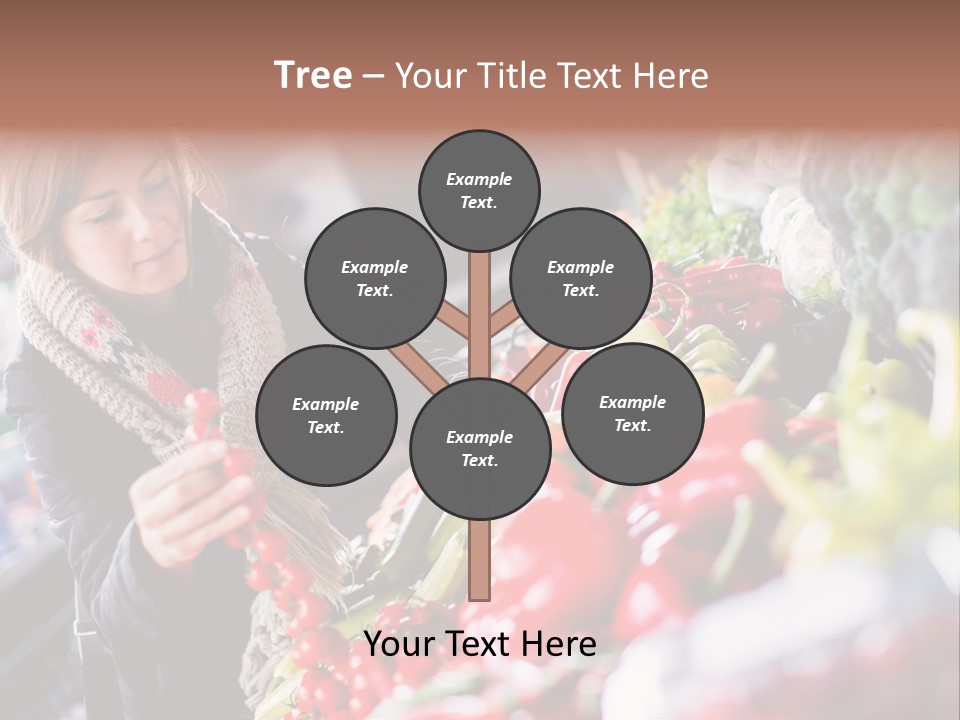 Market Nutrition Variety PowerPoint Template