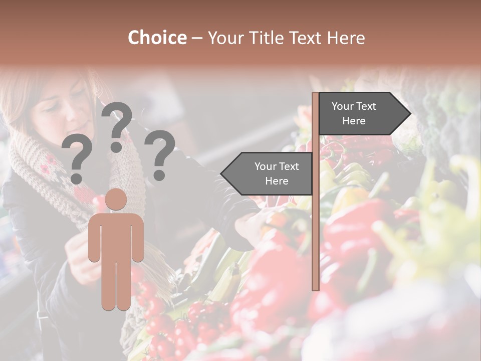 Market Nutrition Variety PowerPoint Template