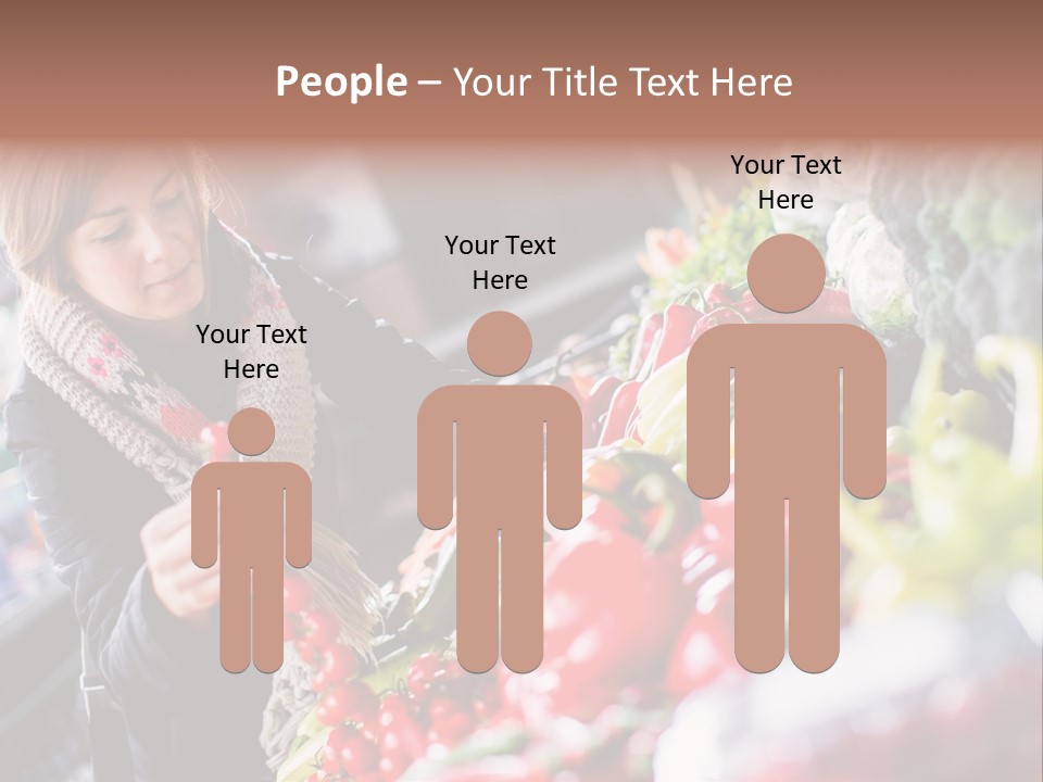 Market Nutrition Variety PowerPoint Template