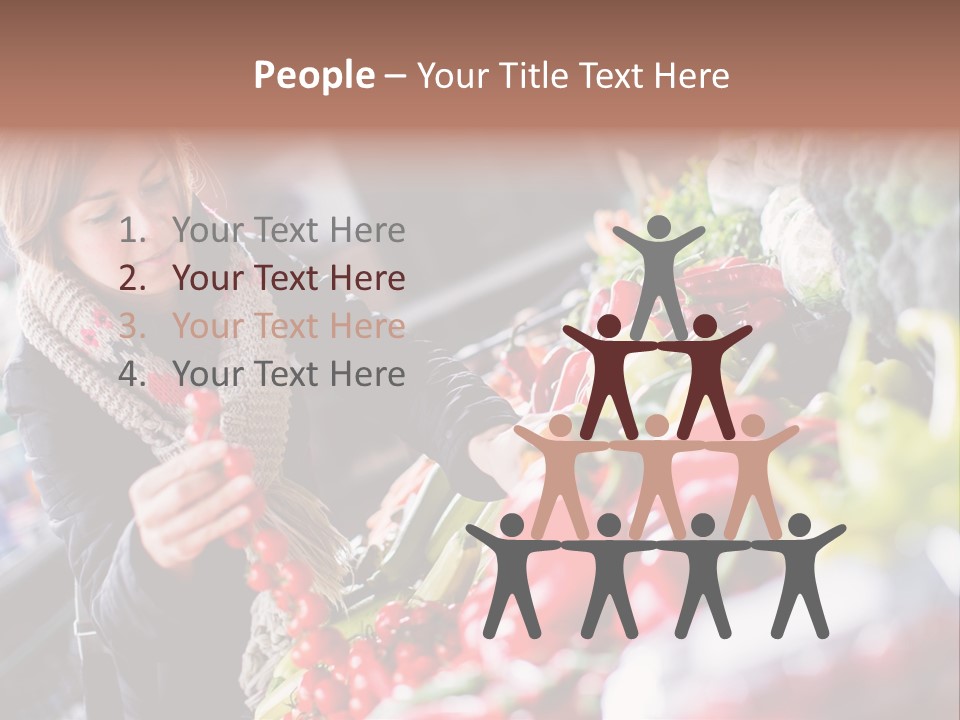 Market Nutrition Variety PowerPoint Template