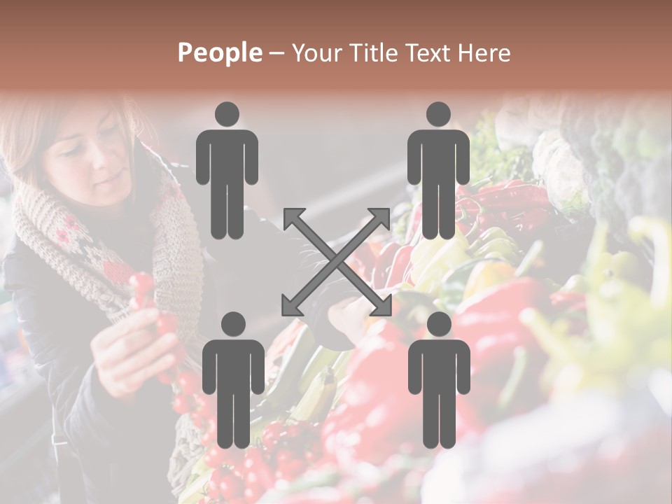 Market Nutrition Variety PowerPoint Template