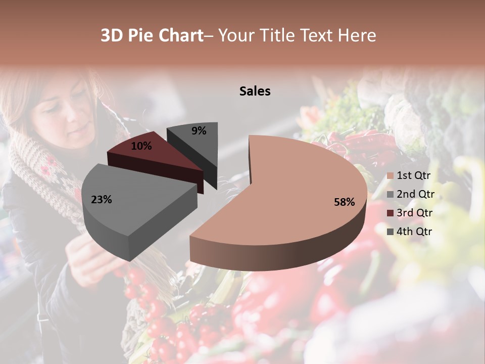 Market Nutrition Variety PowerPoint Template