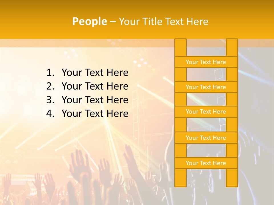 Musician Clap Nightclub PowerPoint Template