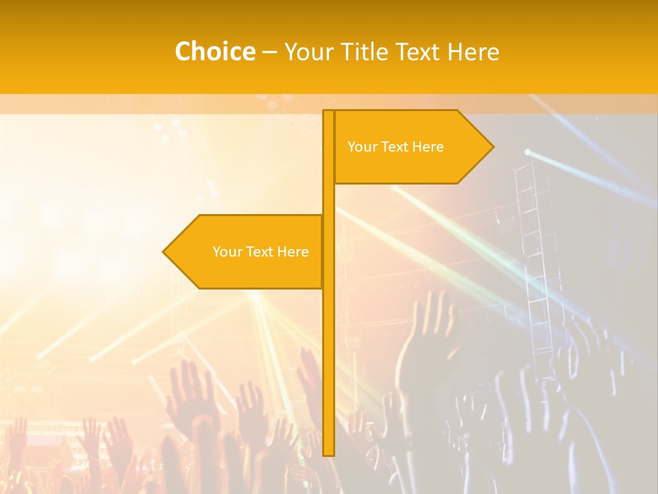 Musician Clap Nightclub PowerPoint Template