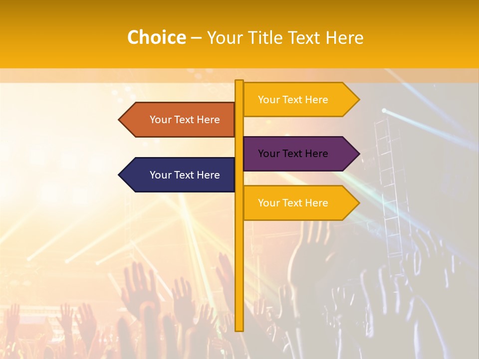 Musician Clap Nightclub PowerPoint Template