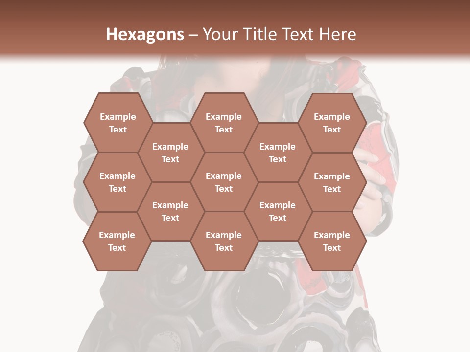 Expressive Woman Size PowerPoint Template