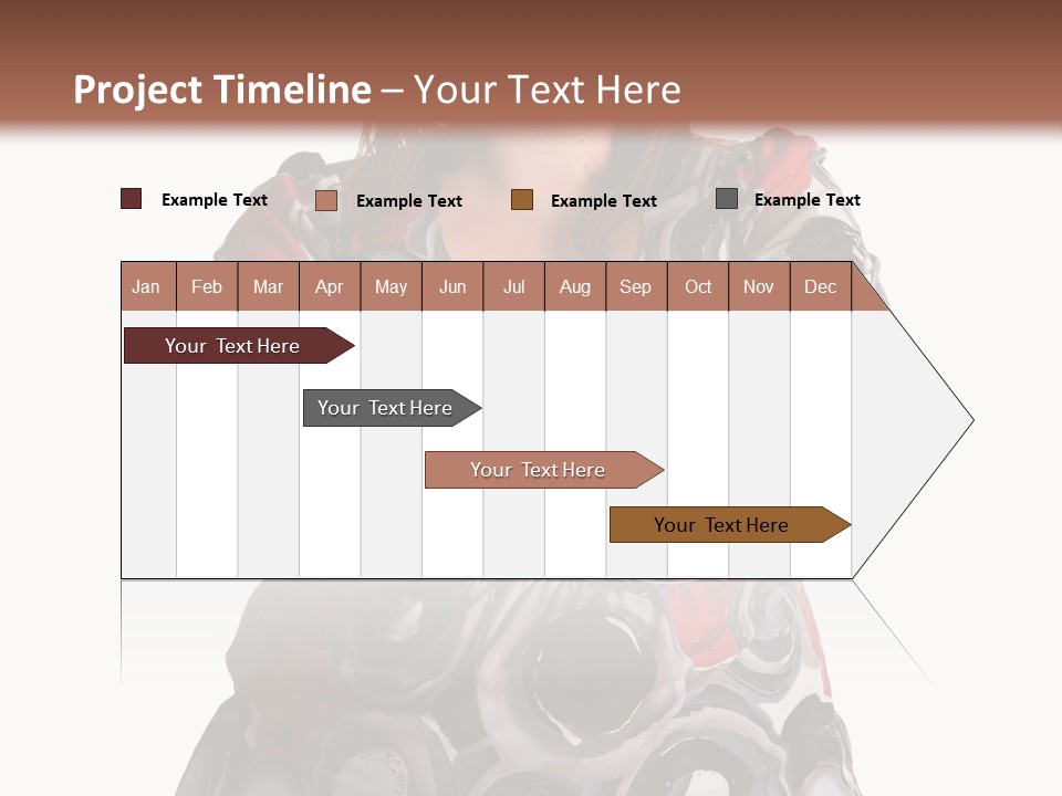 Expressive Woman Size PowerPoint Template