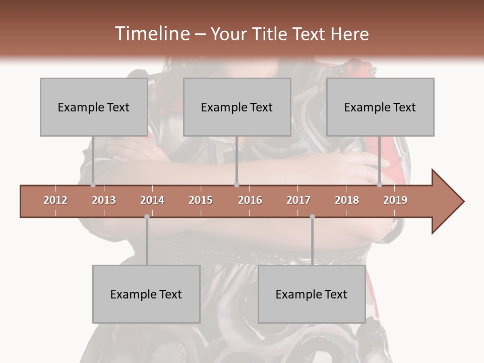 Expressive Woman Size PowerPoint Template