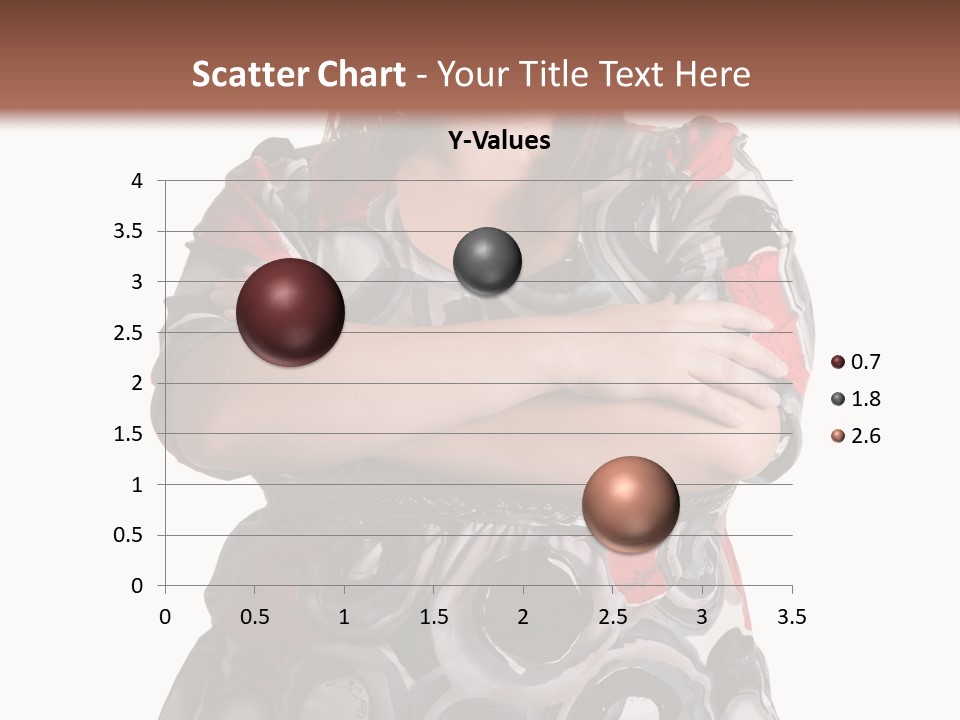 Expressive Woman Size PowerPoint Template