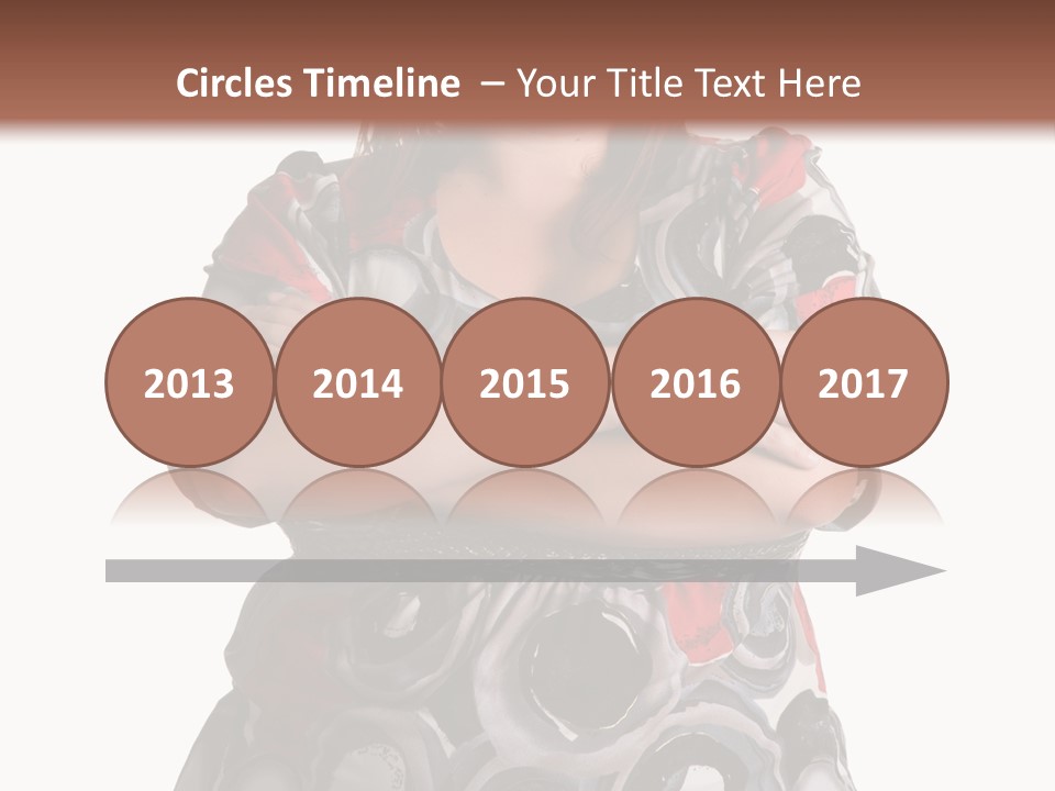 Expressive Woman Size PowerPoint Template