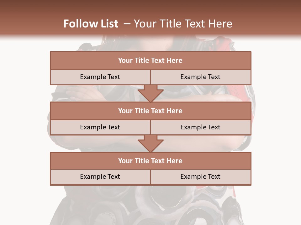 Expressive Woman Size PowerPoint Template