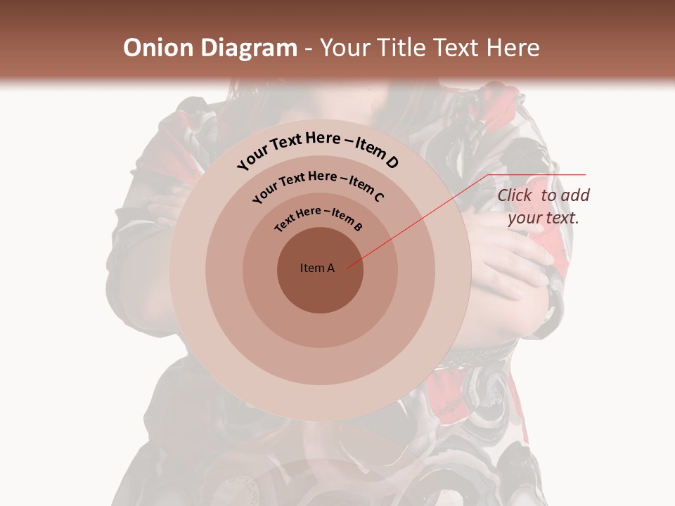 Expressive Woman Size PowerPoint Template