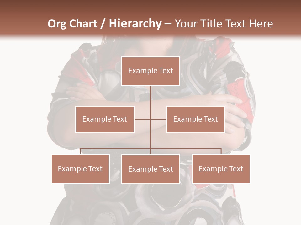 Expressive Woman Size PowerPoint Template