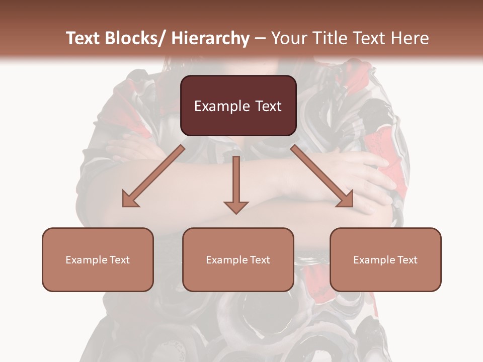 Expressive Woman Size PowerPoint Template