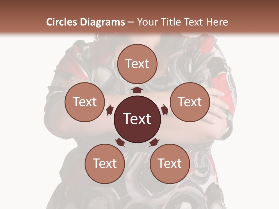 Expressive Woman Size PowerPoint Template