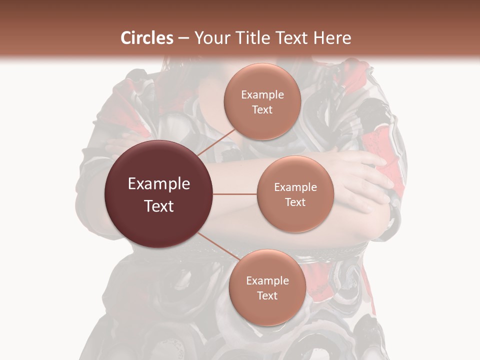 Expressive Woman Size PowerPoint Template