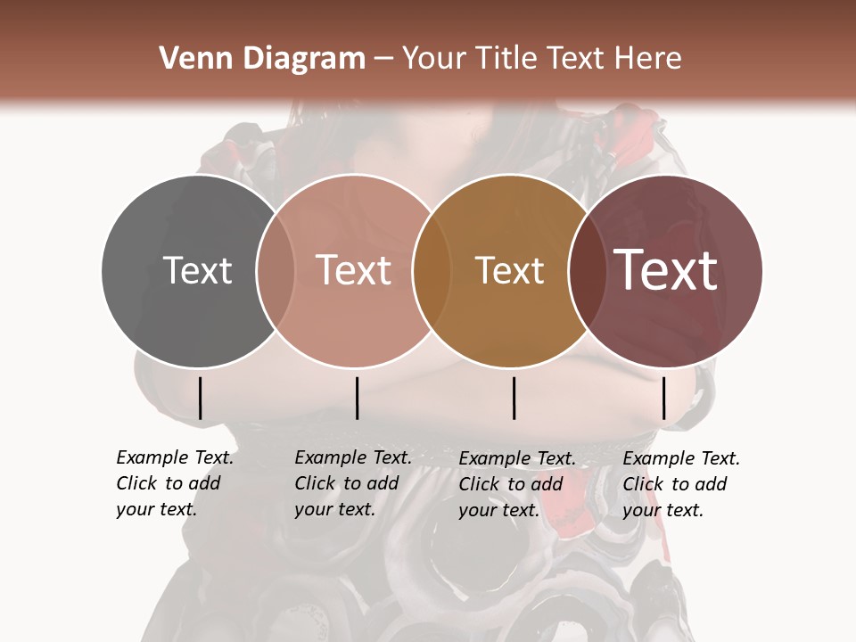Expressive Woman Size PowerPoint Template